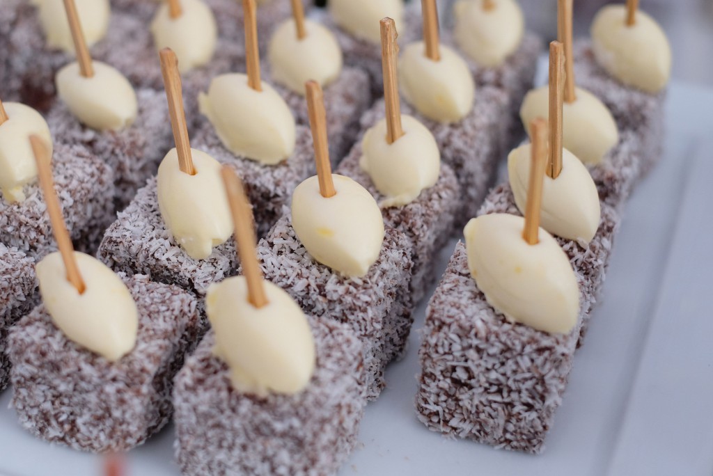 Australia Day in Springでも提供されたラミントン