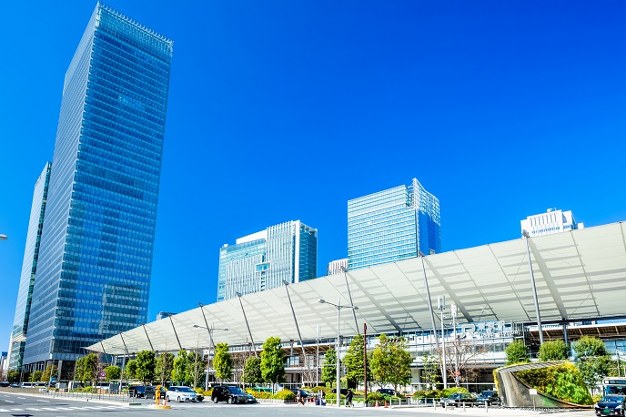 東京駅を含む八重洲エリアの画像