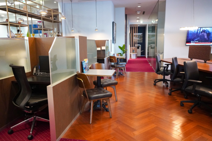 フリーアドレス席