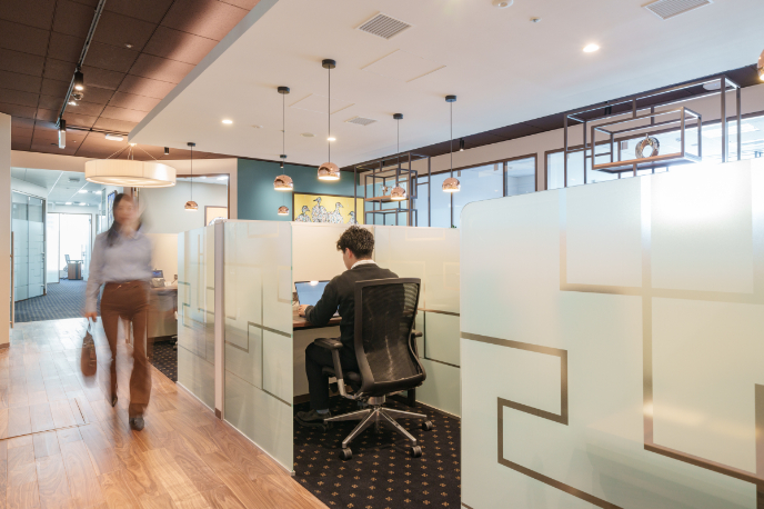 サーブコープのコワーキングスペース