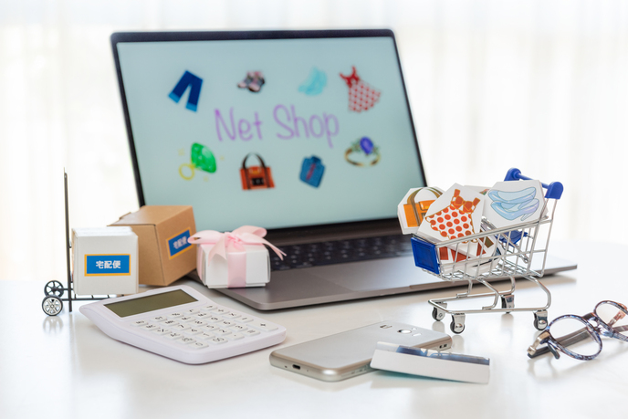 ネットショッピングの画像