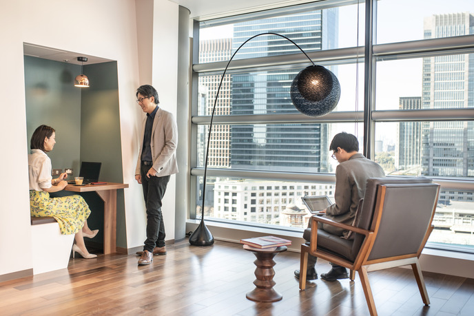 ヤンマー東京のコーワーキングスペース