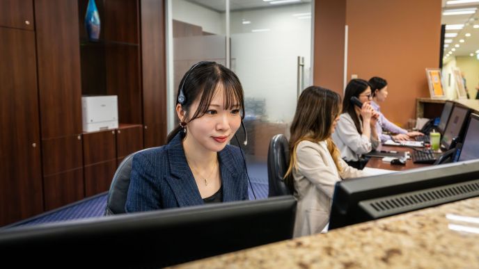 サーブコープ、トライセブン ロッポンギのバイリンガル秘書とレセプショニスト