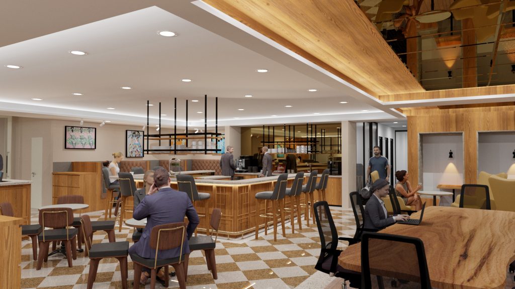 サーブコープ、ツイン21MIDタワーのプレミアムコワーキングスペース