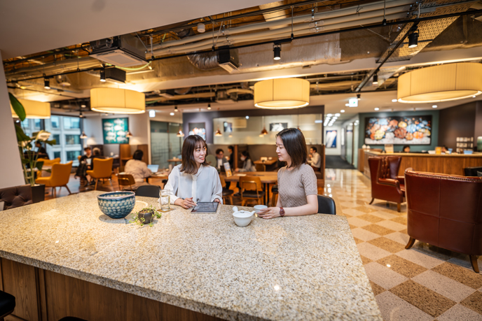 サーブコープのコワーキングスペース