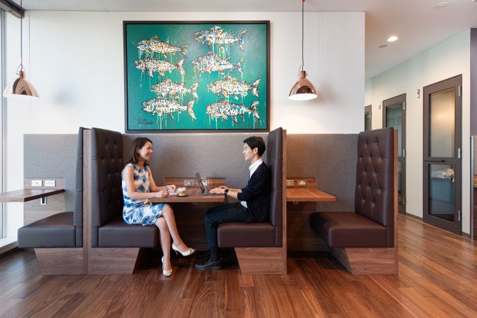 サーブコープ、東宝日比谷プロムナード拠点のコワーキングスペースのイメージ