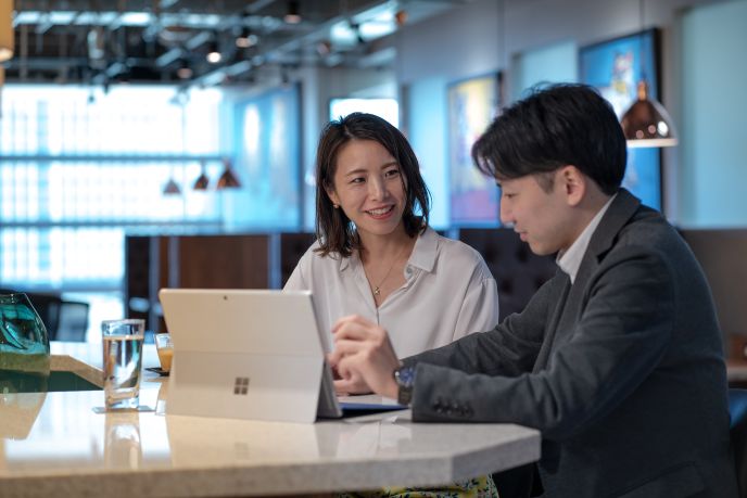 サーブコープ、YANMAR TOKYO拠点にて企業支援の様子