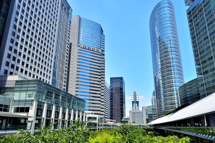 東京・品川に立ち並ぶ高層ビル