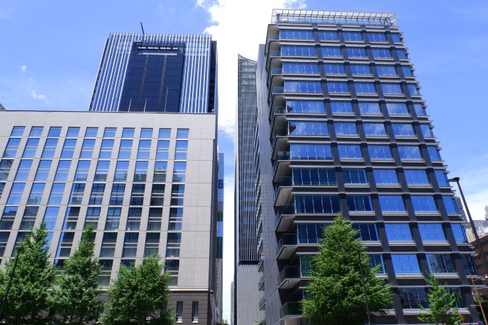 東京のさまざまな企業のイメージ