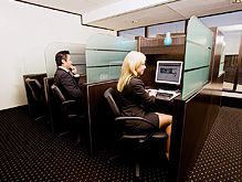 サーブコープのビジネスラウンジの一例 sml_servcorp-business-lounge