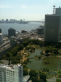 汐留芝離宮ビル 旧芝離宮恩賜庭園 汐留芝離宮ビル 旧芝離宮恩賜庭園
