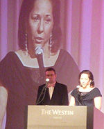 乳がん体験者によるスピーチ speech