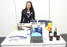 サーブコープのブース展示の様子 sml_Booth